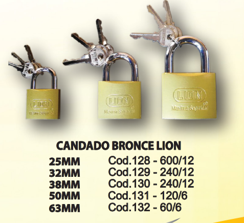 CANDADO LION 32MM