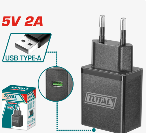 CARGADOR 5V2A (PARA HERRAMIENTAS TIPO C) -TOTAL TCLI120502 6976057334075
