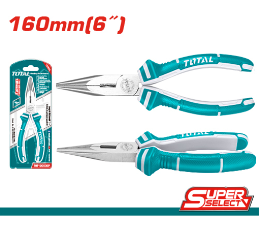 PINZA DE PUNTA LARGA 160MM - TOTAL THT120606P