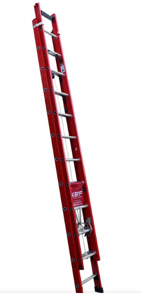 Escalera de Fibra de Vidrio Profesional Extensible 6 Metros 22 Peldaños