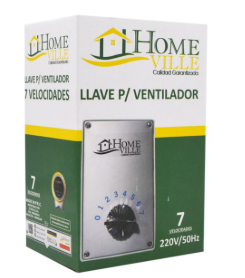 LLAVE VENTILADOR 7V HOMEVILLE