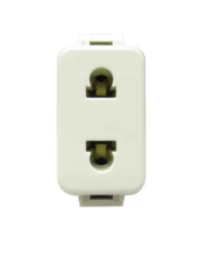 PICO TOMA 2X10/15A COD.10192- VIMAR