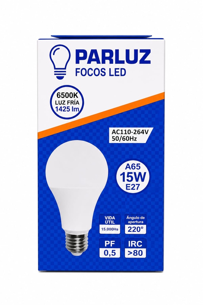 FOCO LED 15W 6500K - PARLUZ