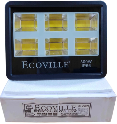 REFLECTOR LED COB 300W 6500K 0.9FP-19743 ECOVILLE