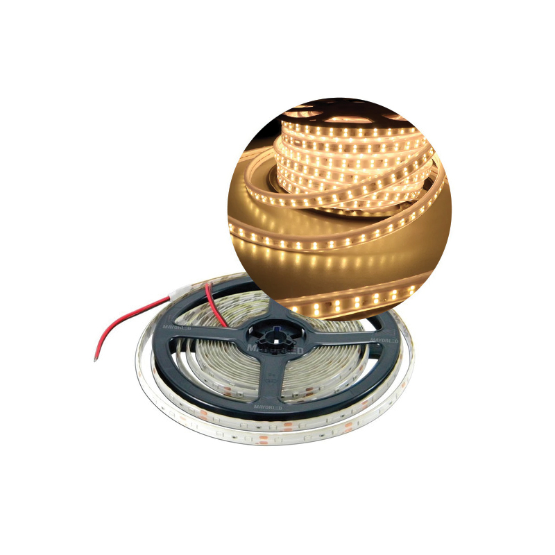 CINTA LED 8MM 220V 3000K POR METRO 103040