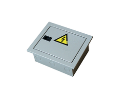 TABLERO METALICO DIN EMBUTIR NEUTRO 6 MODULOS GRIS - COMINSA ELECTRIC