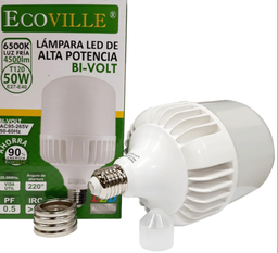 LAMPARA LED 50W 6500K ECOVILLE