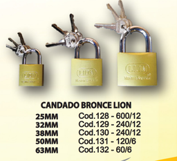 [1239] CANDADO LION 32MM