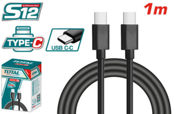CABLE USB TIPO C A TIPO C 1M - TOTAL TIUCC02 6941639891086