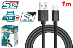 CABLE USB TIPO A A TIPO C 1M - TOTAL