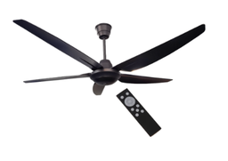 VENTILADOR DE TECHO 5 ASPAS NEGRO- ELEKTRON